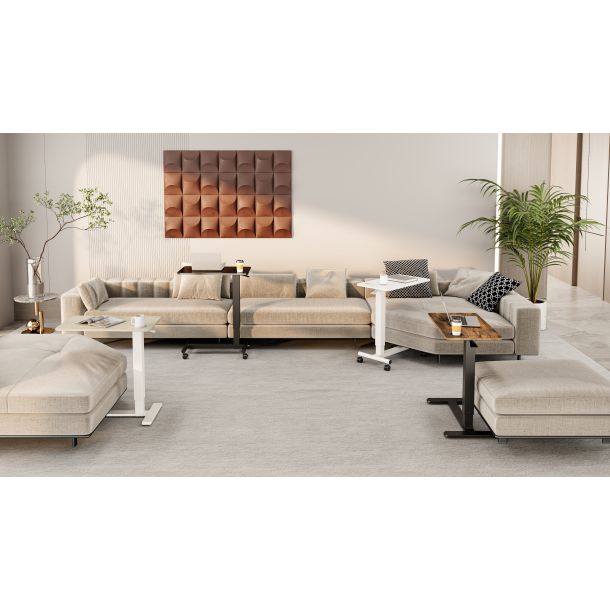 Стіл OfficePro ODM366 71x40 Light wood, White (1311033026) в Украине