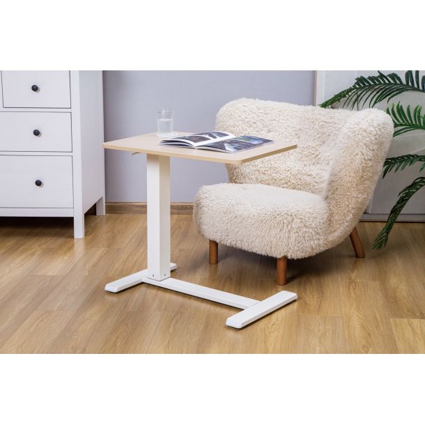Стіл OfficePro ODM366 71x40 Light wood, White (1311033026) дешево