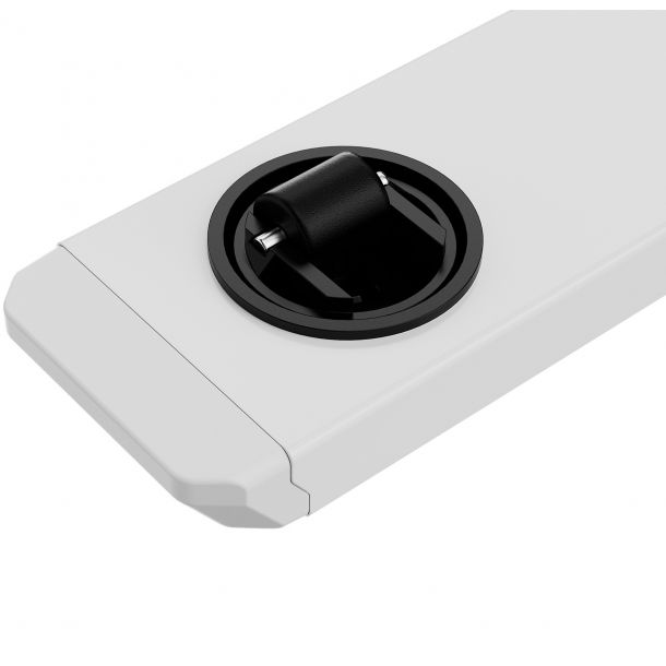 Стіл OfficePro ODM366 71x40 Light wood, White (1311033026) купить