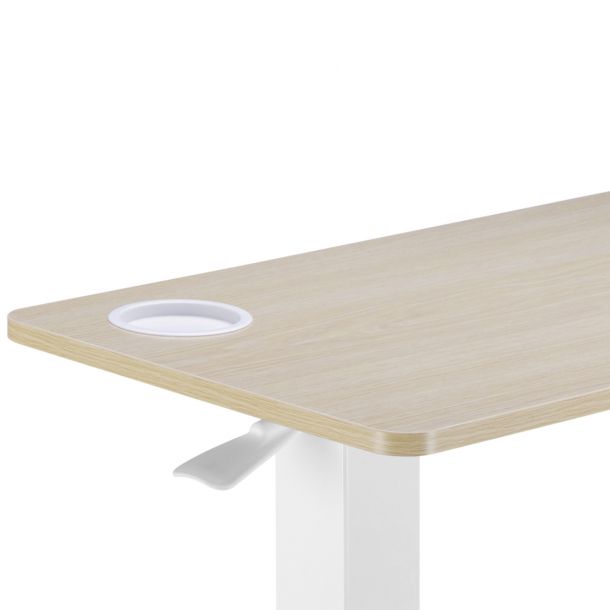 Стіл OfficePro ODM366 71x40 Light wood, White (1311033026) kupistul