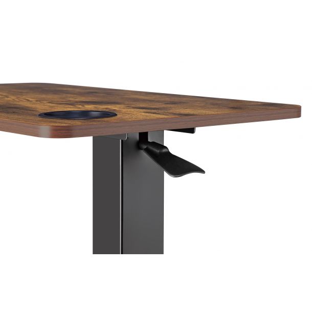 Стіл OfficePro ODM366 71x40 Dark wood, Black (1311033025) kupistul
