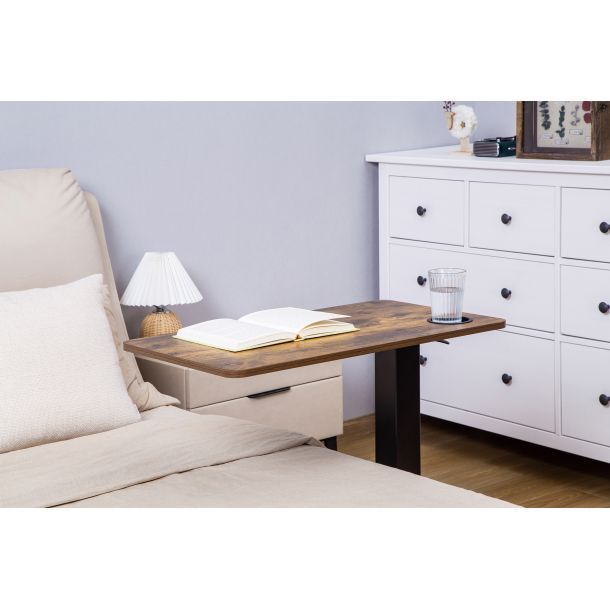 Стіл OfficePro ODM366 71x40 Dark wood, Black (1311033025) недорого