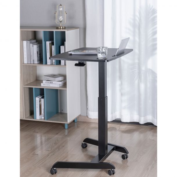 Стіл OfficePro ODM380 80x56 Black, Black (1311033027) дешево