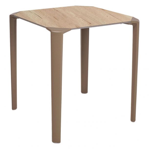 Стіл One 70х70 oak, taupe (1691271636) недорого