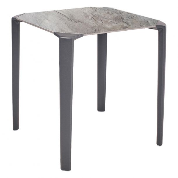 Стіл One 70х70 stone, anthracite (1691271647) недорого