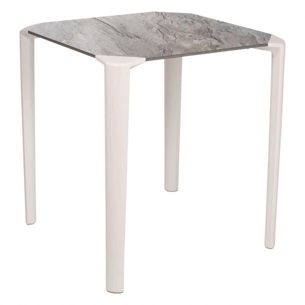 Стол One 70х70 stone, white (1691271655) недорого
