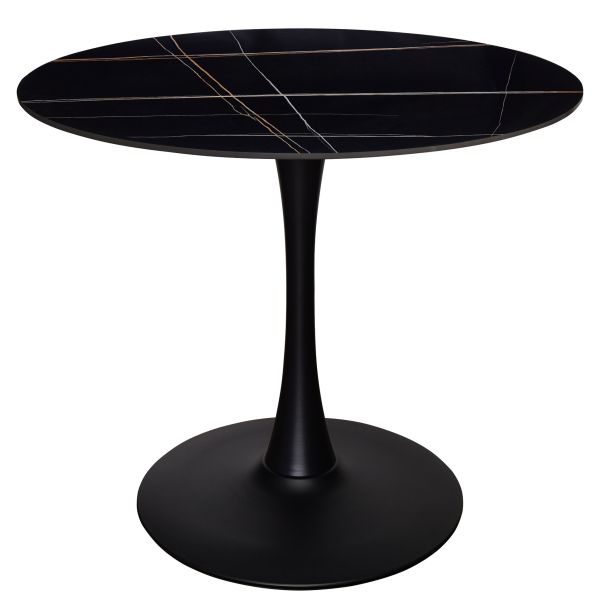Стол Opal D90 Lauren Gold Glossy (1011489673) с доставкой