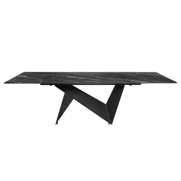 Стол Patrik160х90 Marquina Black Matt (1011489598) фото