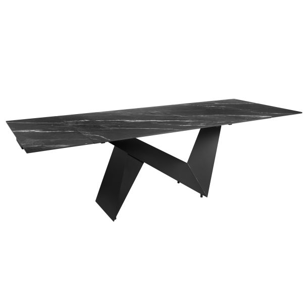Стол Patrik160х90 Marquina Black Matt (1011489598) kupistul