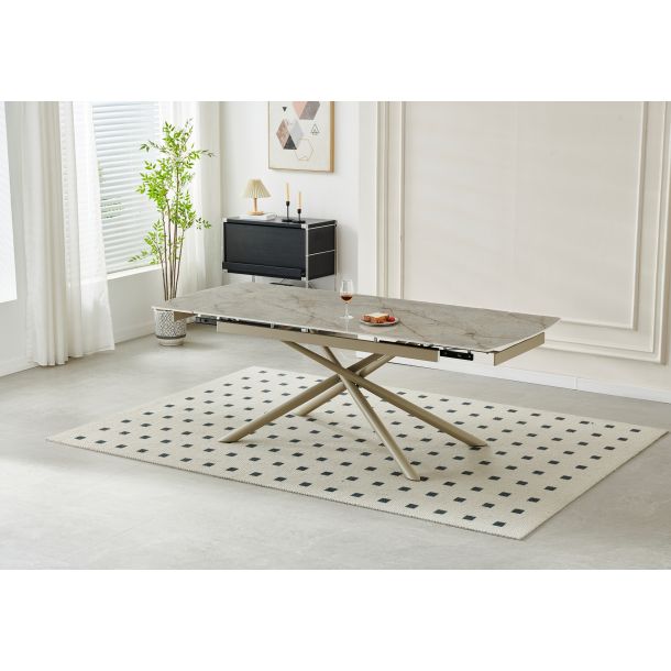 Стол Philip 160х90 Shks Beige Glossy (1011489614) цена