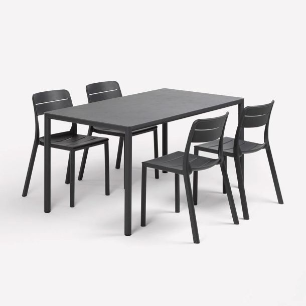 Стіл Piave 140x80 Antracite (131489299) kupistul