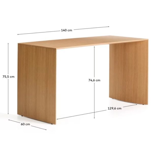 Стол письменный Litto 140x60 Дуб (901489022) с доставкой