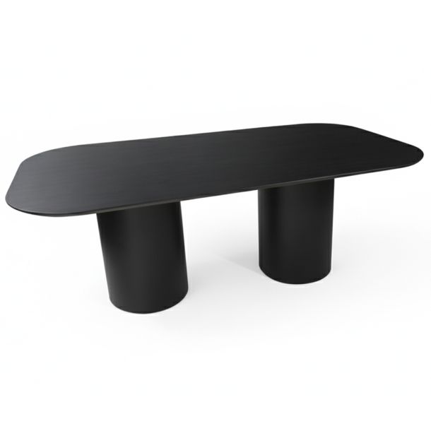Стіл Plavo Oval Oak 180x100 Чорний (861488781) в интернет-магазине