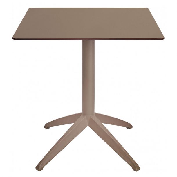 Стіл Quatro Fix 80х80 taupe, taupe (1691271324) недорого