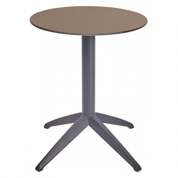 Стіл Quatro Fold D60 taupe, anthracite (1691271208) дешево