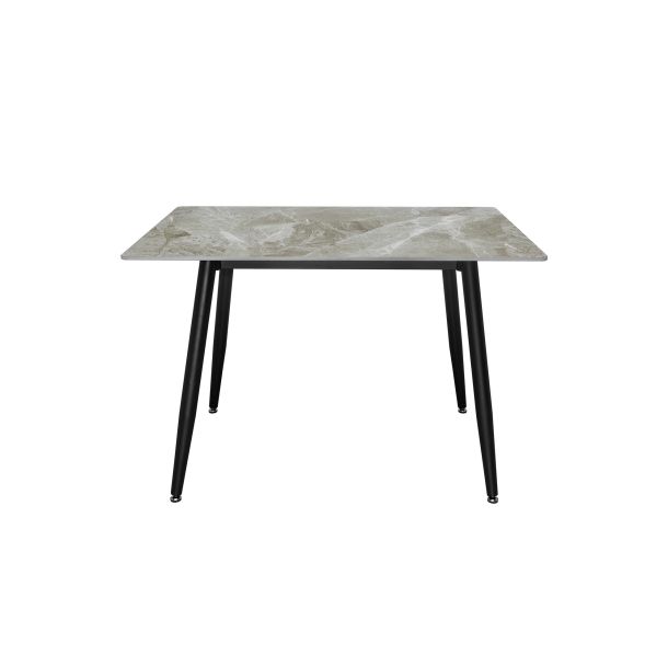 Стол Rikard 110х75 Italy grey Glossy (1011489669) в интернет-магазине