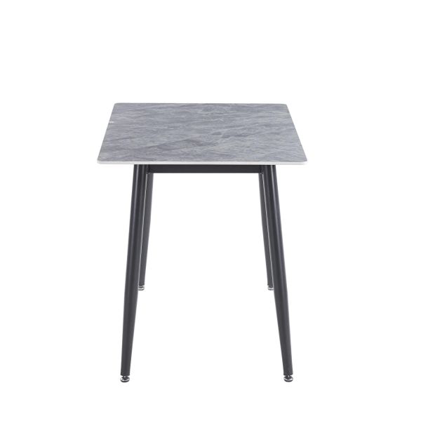 Стол Rikard 90х65 Italy grey Glossy (1011489668) в интернет-магазине