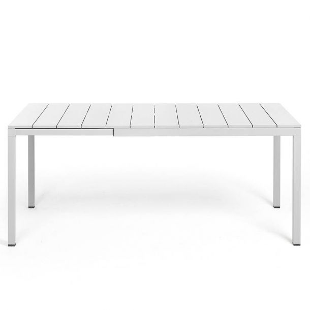 Стіл Rio Alu 140x85 Bianco (13523150) недорого