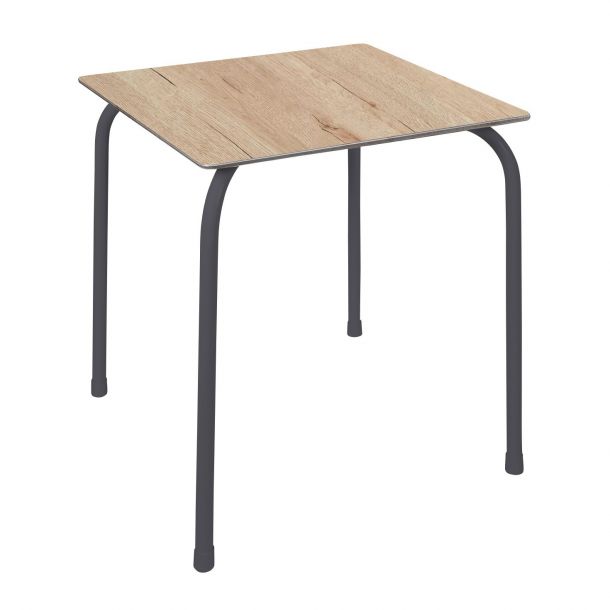 Стол Rodas 70х70 oak, anthracite (1691271760) недорого