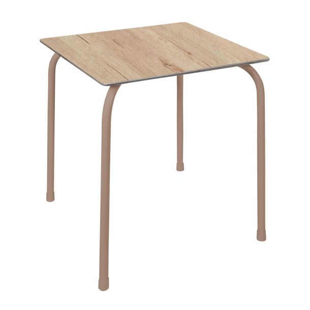 Стол Rodas 70х70 oak, taupe (1691271752) недорого