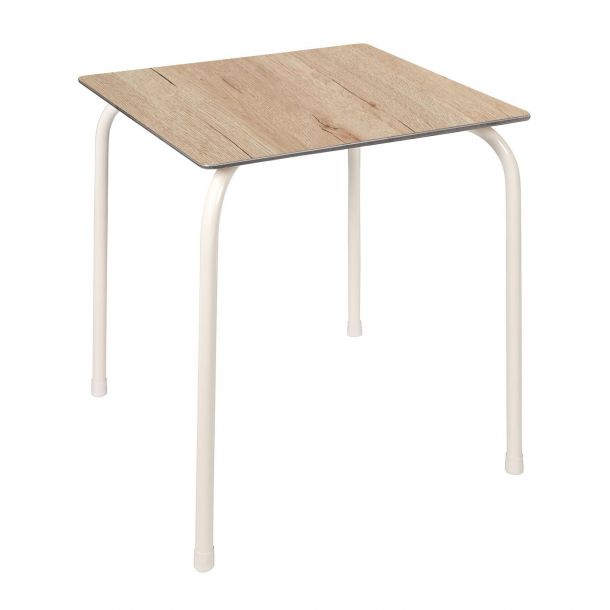 Стол Rodas 70х70 oak, white (1691271768) недорого