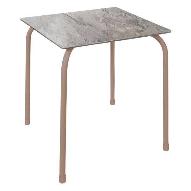 Стіл Rodas 70х70 stone, taupe (1691271755) недорого