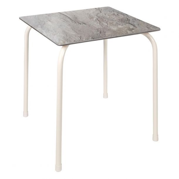 Стіл Rodas 70х70 stone, white (1691271771) недорого