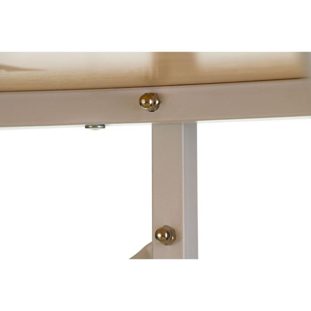 Стол с стеллажом Cross 120x60 White, Beige (26512416) цена