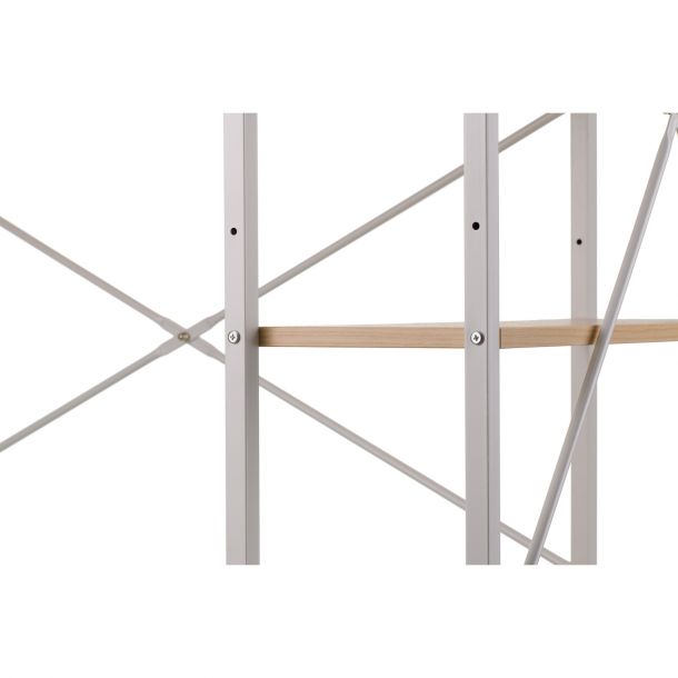 Стол с стеллажом Cross 120x60 White, Beige (26512416) в Украине