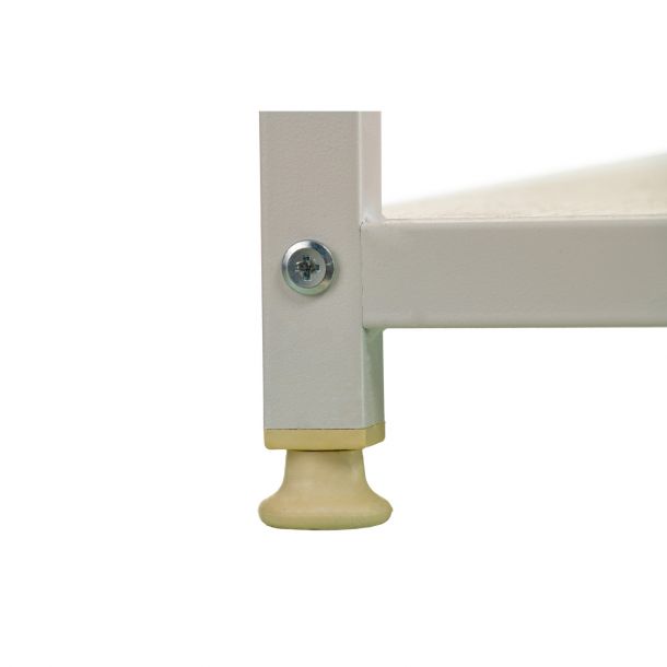 Стол с стеллажом Cross 120x60 White, Beige (26512416) фото