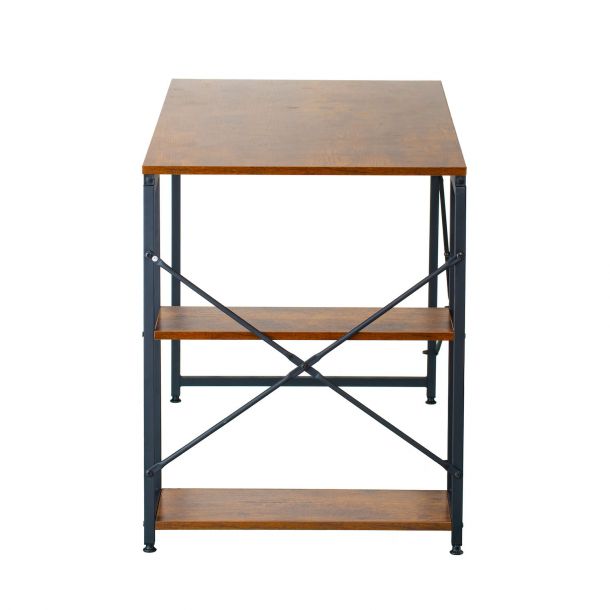 Стол с стеллажом Lade 120x60 Black, Industrial style (26512418) в Украине
