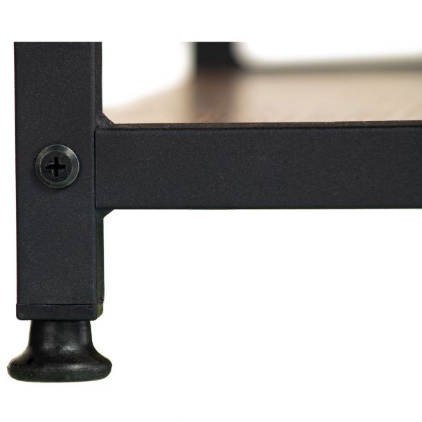 Стол с стеллажом Lade 120x60 Black, Industrial style (26512418) недорого