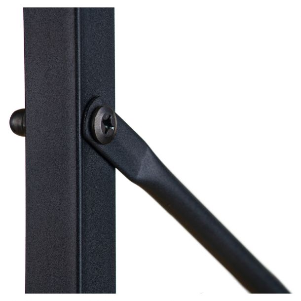 Стіл із стелажем Strada 120x47 Black, Beige (26512419) цена