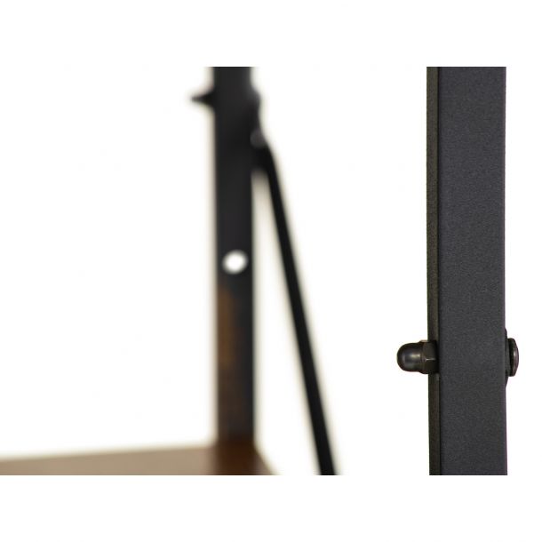 Стіл із стелажем Strada 120x47 Black, Beige (26512419) в интернет-магазине