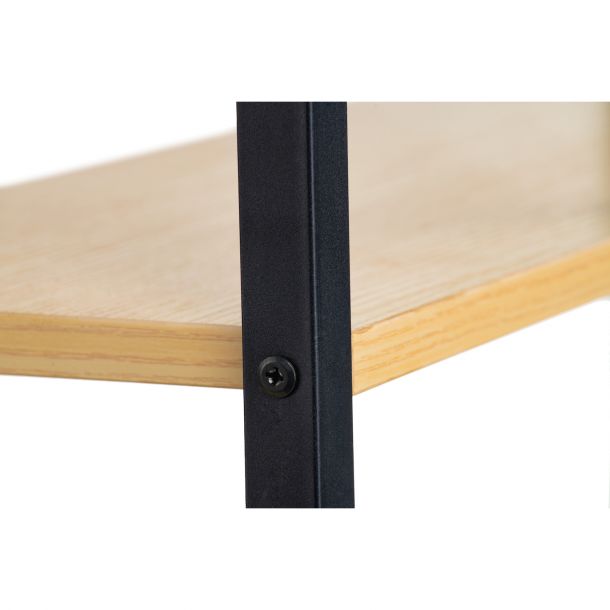 Стіл із стелажем Strada 120x47 Black, Beige (26512419) в Украине