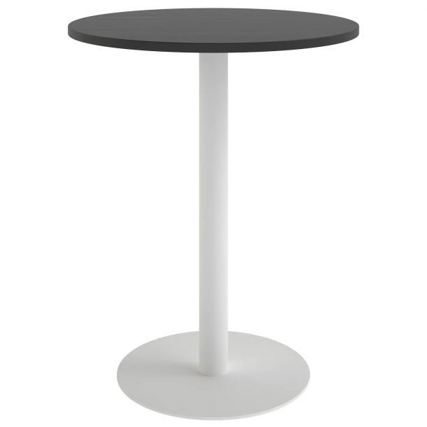 Стол Soul light d-60 h-75 Белый, Черный ЛДСП (61636336) дешево