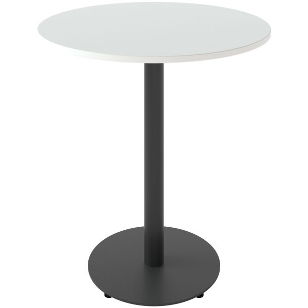 Стол Soul light d-70 h-75 Черный, Белый ЛДСП (61524145) недорого