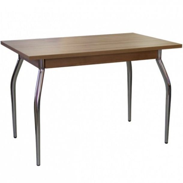 Стіл Talio SQ H25 1200х800 Горіх тієполо, chrome (21403639) недорого