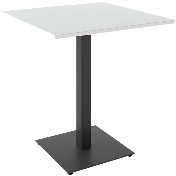 Стол Tetra light 70x70 h-75 Черный, Белый ЛДСП (61524160) недорого