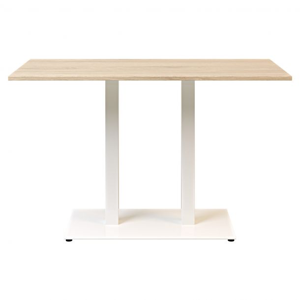 Стіл Tetra light Double 120х70 h-75 Білий, Дуб ЛДСП (611306857) с доставкой