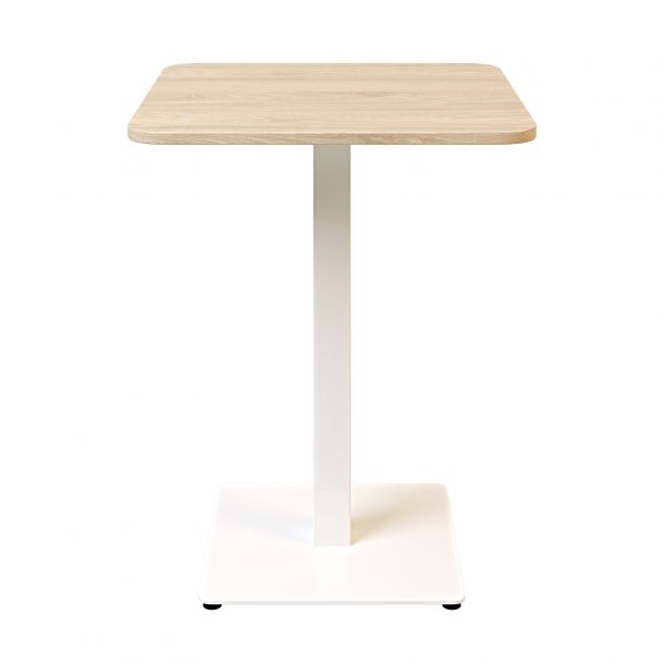 Стіл Tetra light soft 60х60 h-75 Білий, Дуб ЛДСП (611205826) с доставкой
