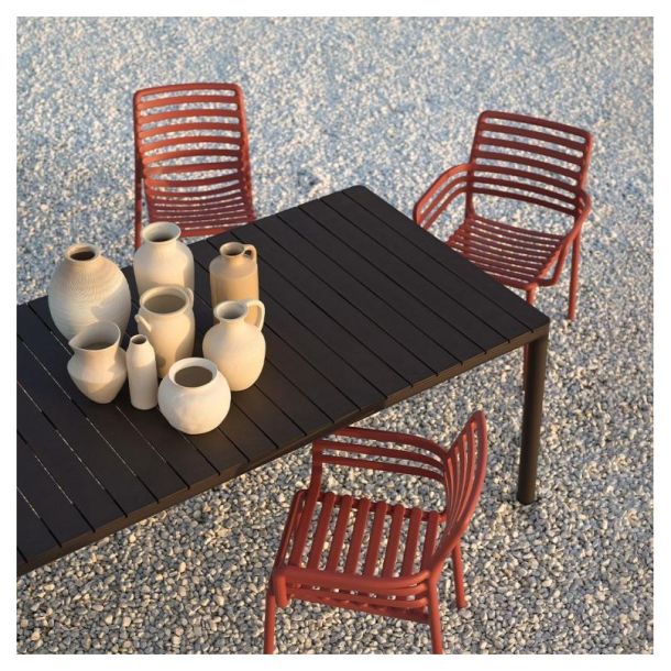 Стол Tevere Extensible 147х90 Antracite (131478613) цена