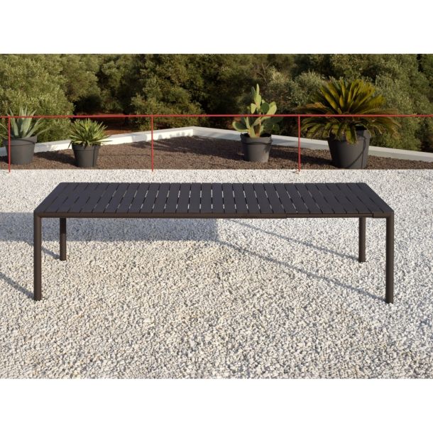 Стол Tevere Extensible 210х100 Antracite (131478617) kupistul