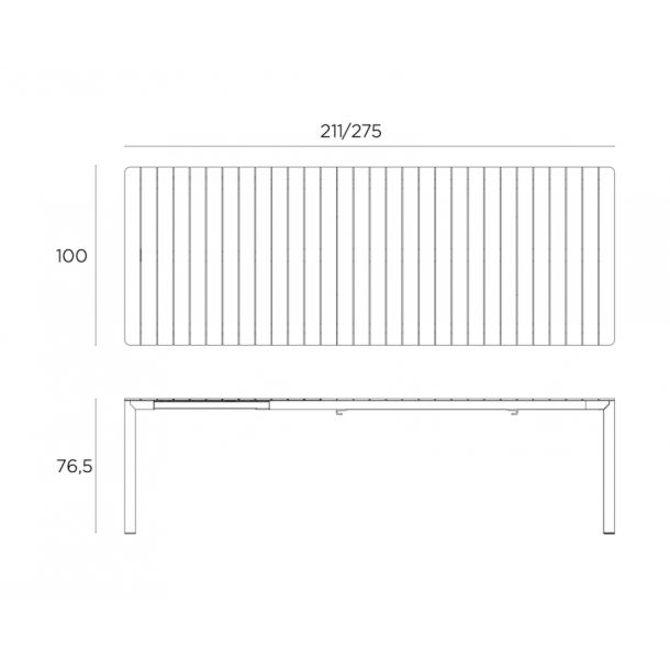 Стол Tevere Extensible 210х100 Terra (131478615) в Киеве