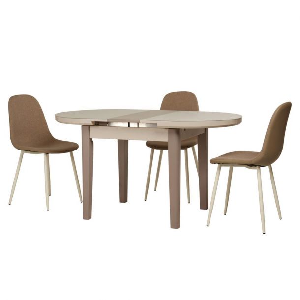 Стол TM-75 120x80 Капучино, Латте (23337110) kupistul