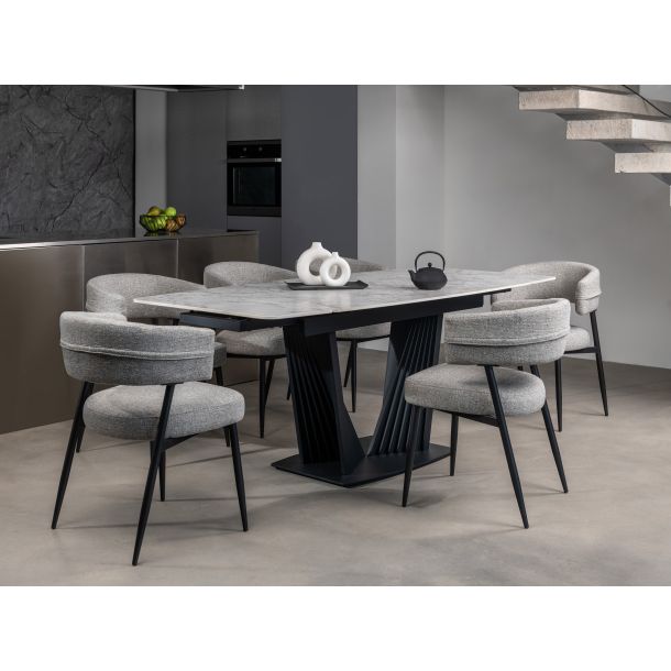 Стол TML-1000-1 140x90 Клауди грей (231458682) дешево