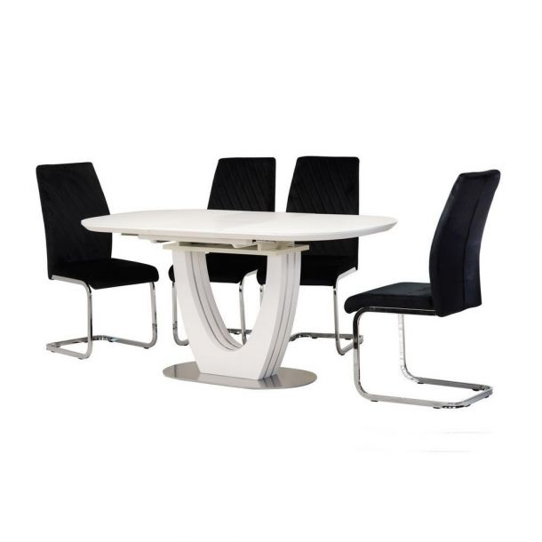 Стіл TML-765-1 120x80 Білий (23460404) цена