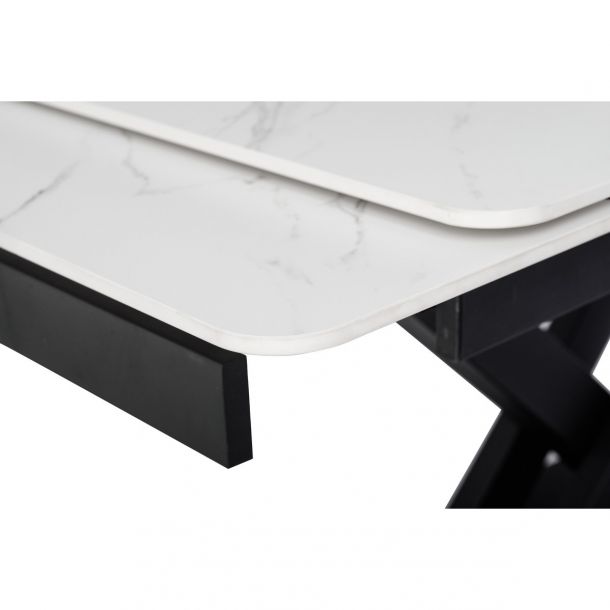 Стіл TML-817-1 120x80 Білий, Чорний (23480905) недорого