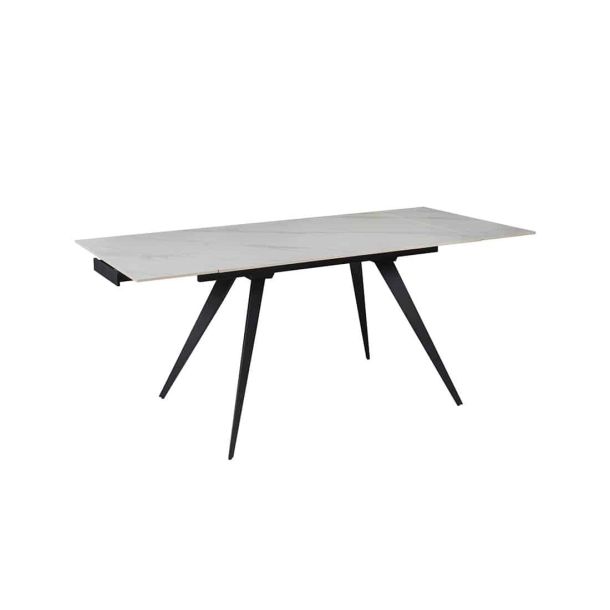 Стіл Торі 120x80 Білий матовий, Чорний (731380948) в Киеве