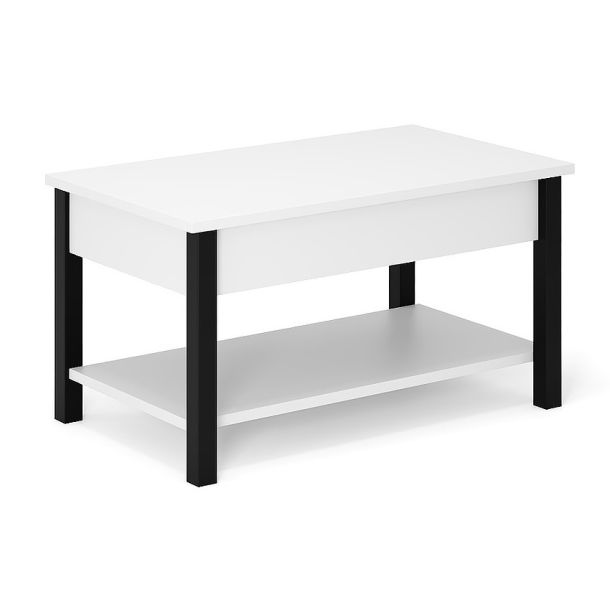 Стіл-трансформер Desk 2.0 94х54 ДСП Білий, Чорний (931380247) в Киеве